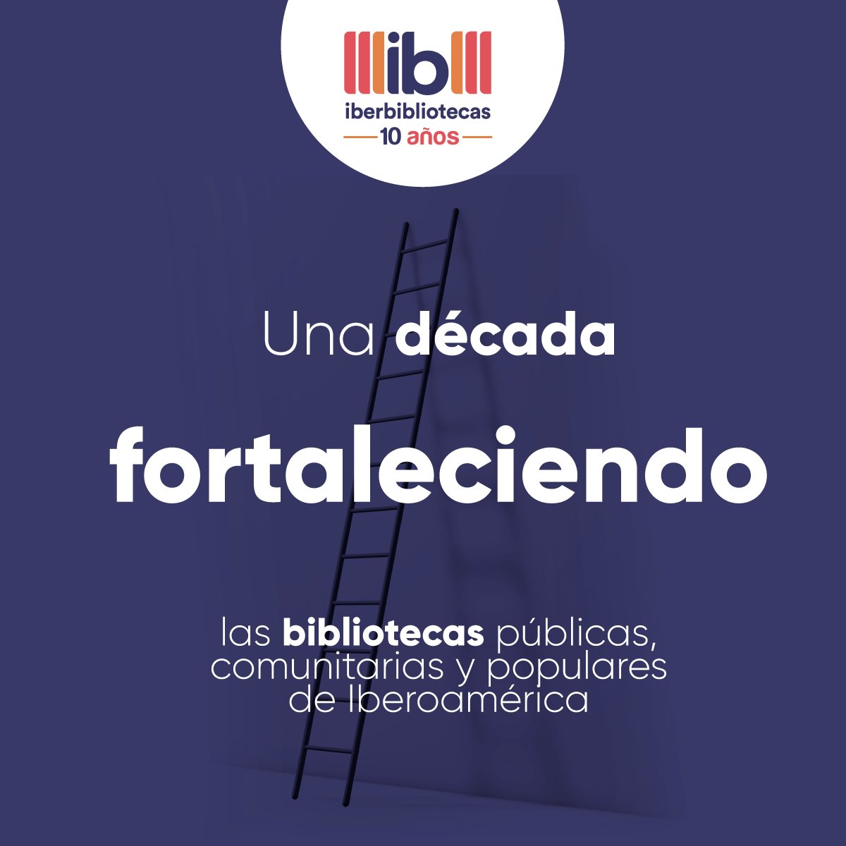 #10AñosIberbibliotecas 
Este año celebramos una década trabajando en #red con programas de formación, fondos de ayudas, becas, pasantías y más.

Durante los próximos meses estaremos contando la experiencia del programa durante este tiempo.

Conoce más en iberbibliotecas.org