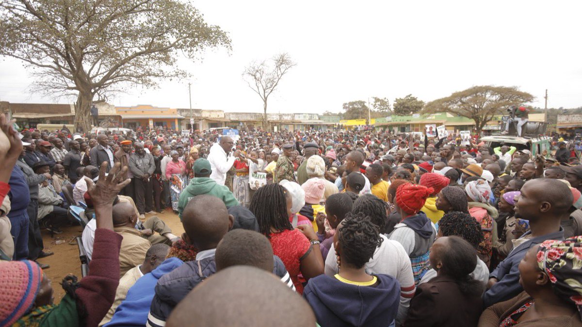 NziokaWaita's tweet photo. Asante sana wananchi wa Wamunyu kwa uamuzi wenu wakusema #WaitaNaSuluhu Tosha !! https://t.co/UBhNv1Zo4r
