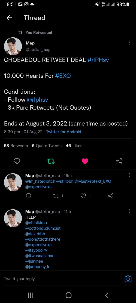 Tharu9853's tweet photo. @stellar_map @rlphsv Done for #Exo https://t.co/N0aOx6JWwD