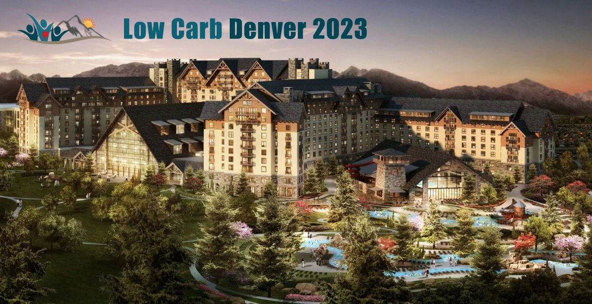 Did you hear the news? Early Bird registration is officially open for Low Carb Denver 2023 health and nutrition conference. Please share. Register and book you hotel room: lowcarbconferences.com/#tickets
