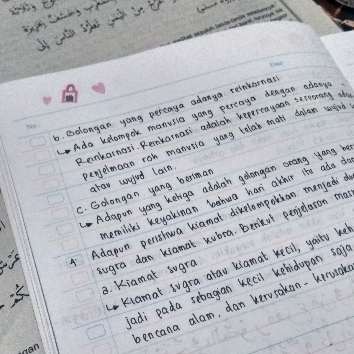 miyuzstudy's tweet photo. [01/08/22]

📚 miyu's study progress

hari ini les matematika, habis itu ngerjain tugas akidah akhlak, terus nyatet ipa dikittttt lanjut besokk, terussteruss ngantuk tidurr 😴😴 https://t.co/fI6Lmvmhlz