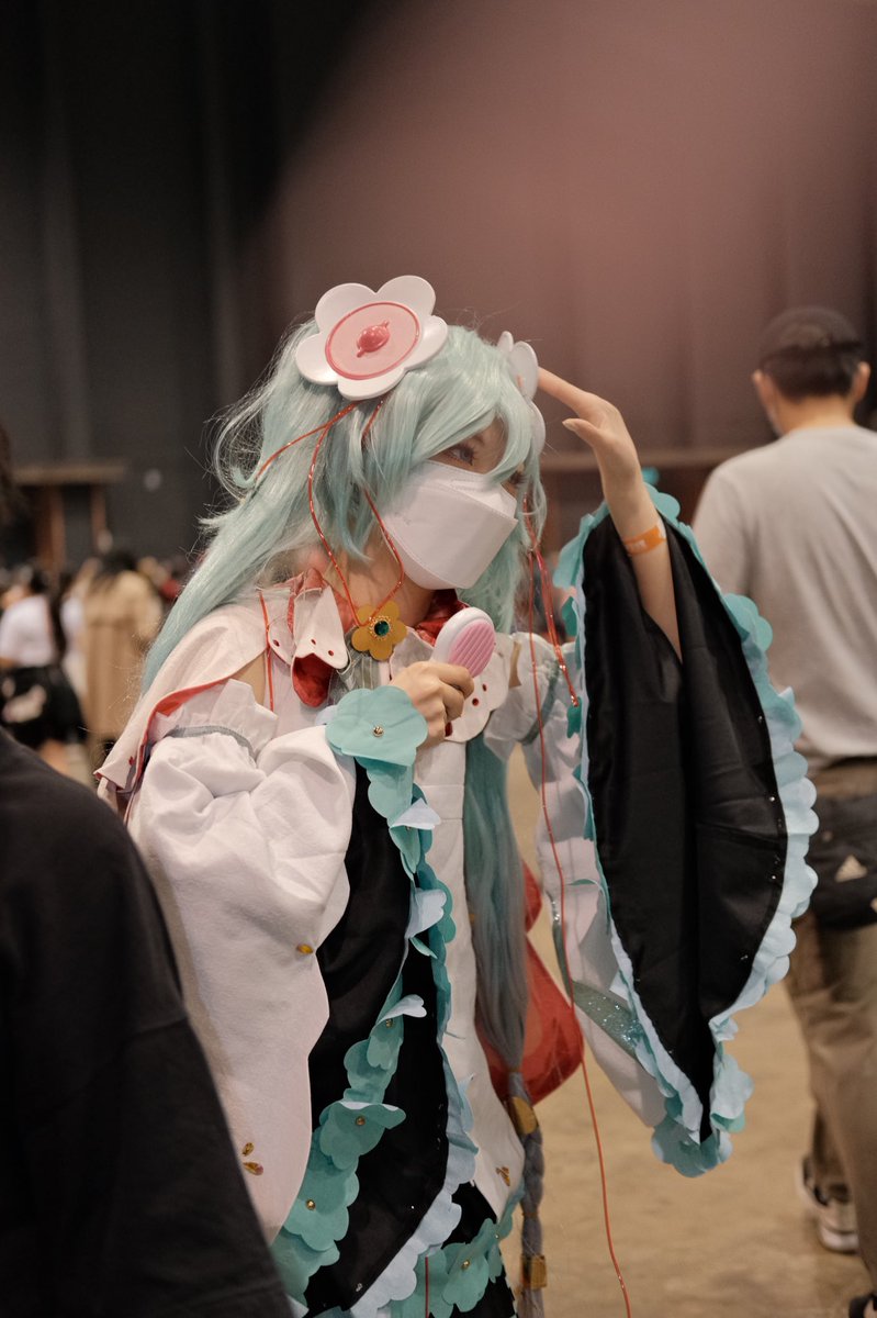 FionaNa_Na's tweet photo. Day 3💕正片
      
初音ミク: @FionaNa_Na 

#cosplay 
#miku 
#初音ミク
 #ACGHK2022 https://t.co/XFZcu7ofZG