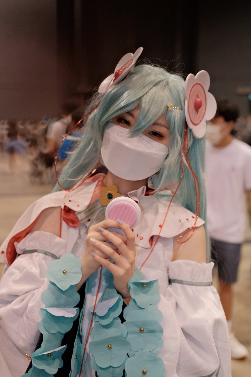 FionaNa_Na's tweet photo. Day 3💕正片
      
初音ミク: @FionaNa_Na 

#cosplay 
#miku 
#初音ミク
 #ACGHK2022 https://t.co/XFZcu7ofZG