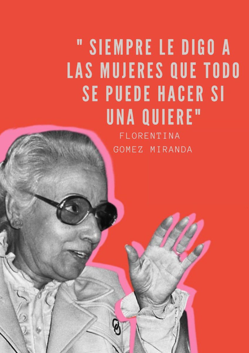Día de la militante radical en honor a Florentina Gómez Miranda 🇵🇱
A 11 años de su muerte, sus convicciones , su legado y su militancia están más vigentes que nunca.
¡Feliz día Correligionarias!