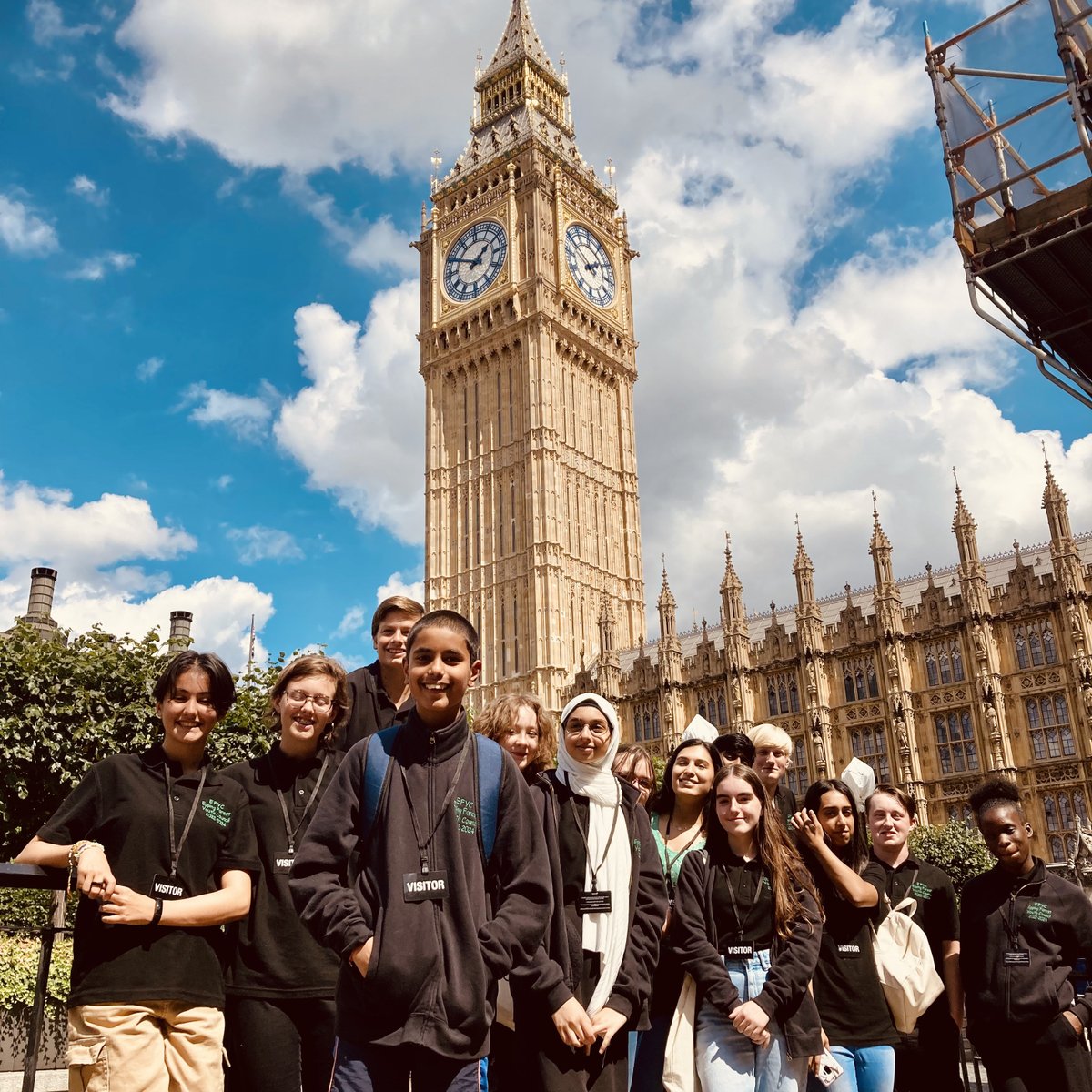 eppingyc's tweet photo. Epping Forest Youth Council have had an amazing day with a tour in the Supreme Court and the Houses of Parliament. Thank you to Dame Eleanor Laing @UKParliament #visitparliament #efdc #efyc #byc #youngminds https://t.co/N5tvQR7bS2