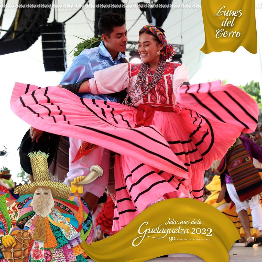 Llenos de orgullo y mucha emoción, festejemos el #LunesDelCerro2022.
¡La Guelaguetza, está más viva que nunca!