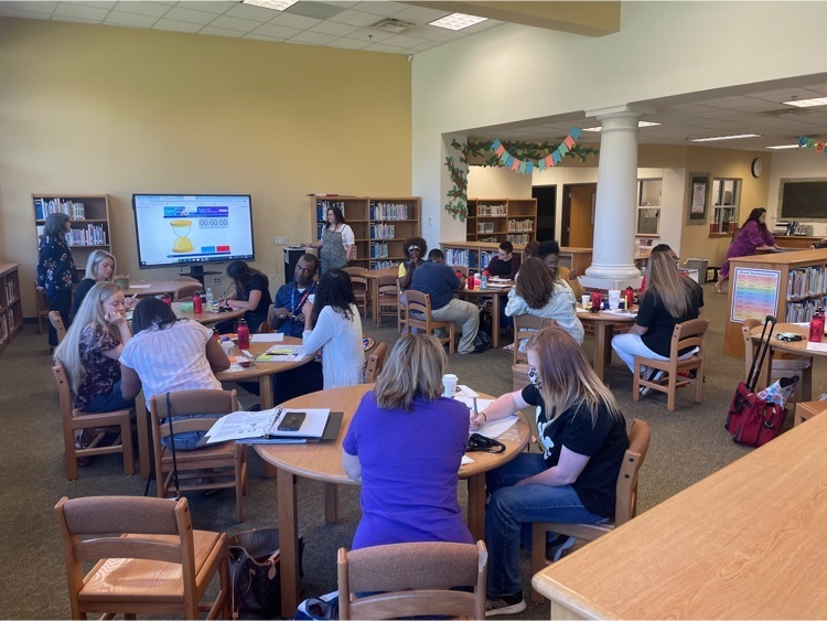 Kicking off the 22-23 school year with a great group! So excited to have these educators joining Cougar Nation! 🎉