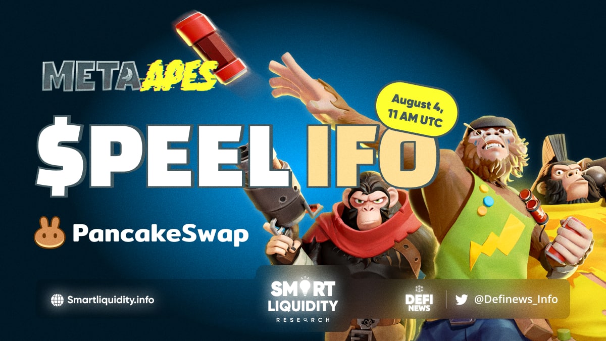 Definews_Info's tweet photo. 🦧 @MetaApesGame $PEEL IFO on @PancakeSwap

🦧 #MetaApes is a #P2E MMO strategy game.

🚀 Shortlisted in #MVB project!
🥇 Selected as #BNBChain dApp Star!
⛓ Guest in #BNBChain Revelation!
🎢 1st #GameFi project on #BNBSidechain

🗓Aug 4, 11am UTC

🔽INFO
https://t.co/7apd1JqrtT https://t.co/aBzIqV8c6p