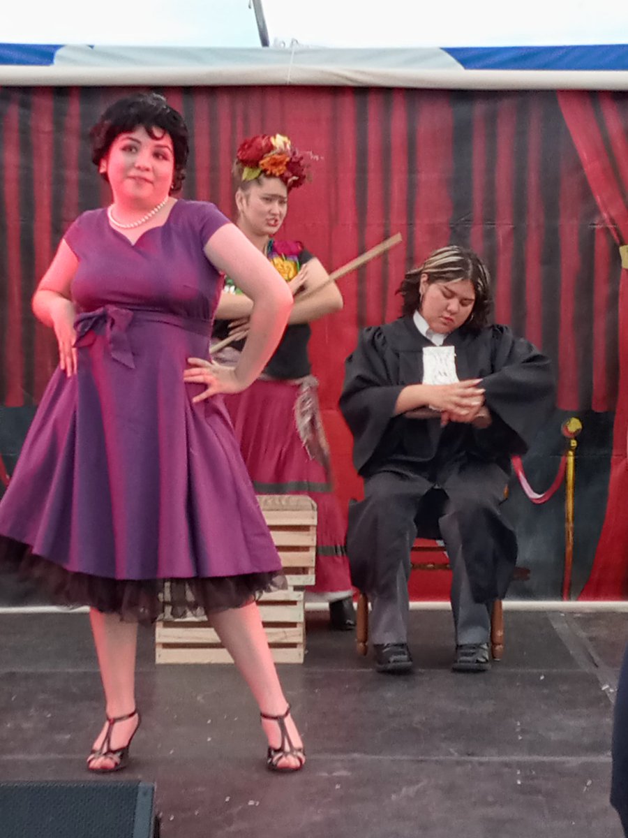 Saturday night at La Carpa Theatre in Southwest Detroit. These kids are phenomenal! They've got a couple performances left. Check them out linktr.ee/LaCarpaTheatre