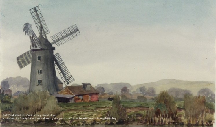 lincmuseumusher's tweet photo. 🌾Owston Ferry Windmill by Karl Salsbury Wood🌾
Wood documented windmills not only in Lincolnshire but across the country. By completing 1394 paintings, he created an invaluable archive as many of the mills no longer exist #CollectionsFromTheCollection
💡https://t.co/52VHSezsHH https://t.co/2edWSvkFRx