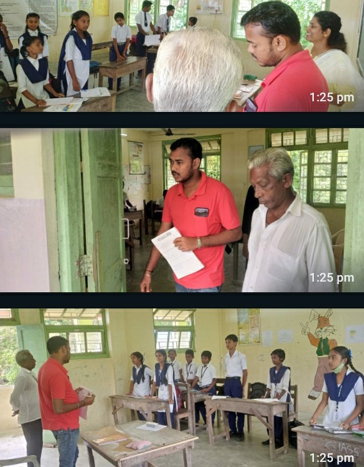 er_mitun's tweet photo. #SurpriseVisit with #Sarpanch ArunBiswasJi , inspected both primery & sec. school under #GPRamNagar .Interacted with students an teachers, checked Mid-Meal quality,assured full support2 #School for any Help.
@DC_NMAndaman @DcSouthandaman @ANEducationDept @NorthAndaman @DirPris https://t.co/Z7fQ4aqyTW