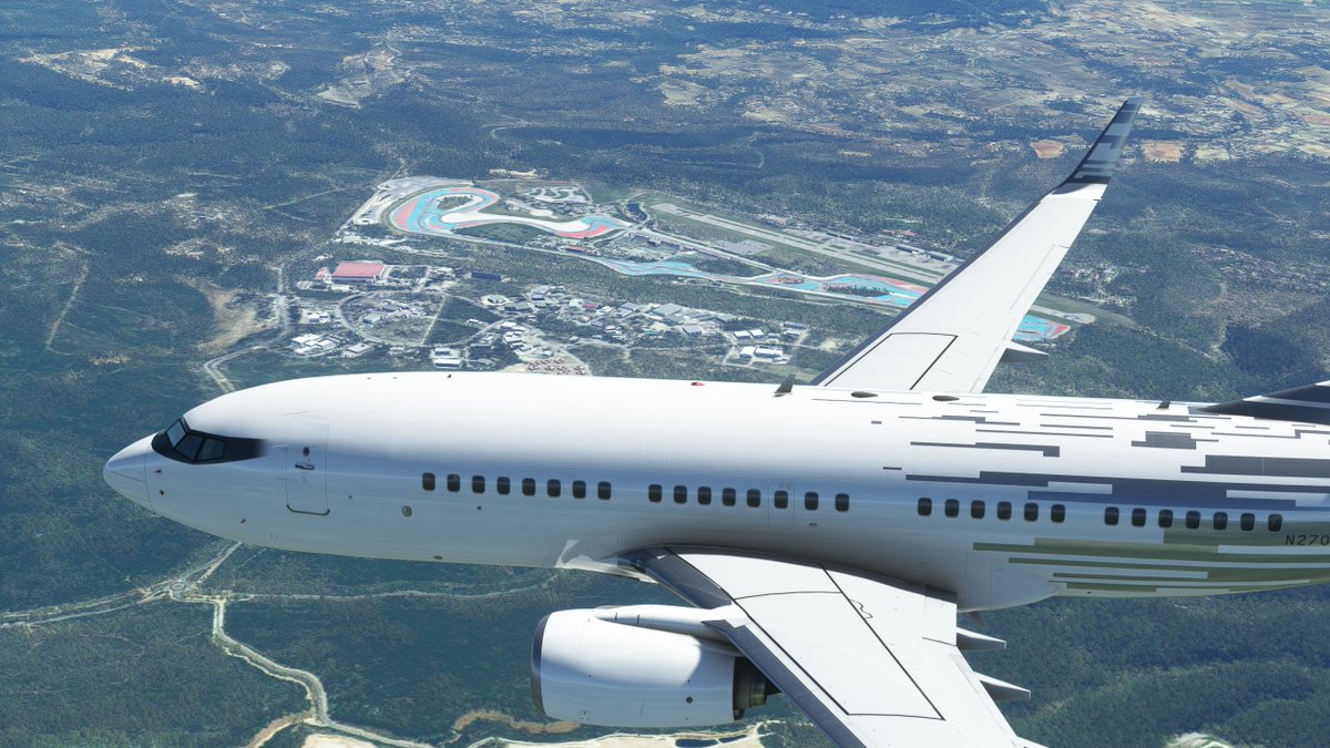 MaikelMcGiver's tweet image. Landing once again at La Castellet (LFMQ/CTT) to pick up some VIP's and fly them to Budapest (LHBP/BUD) for the Hungarian Grand Prix. #MSFS2020 #MSFlightSim #Flightsim #Aircraft #PMDG #BBJ #F1 #B737 #Boeing #Private #Vatsim #Aviation #Flying @MSFSofficial @PMDGSupport #Twitch