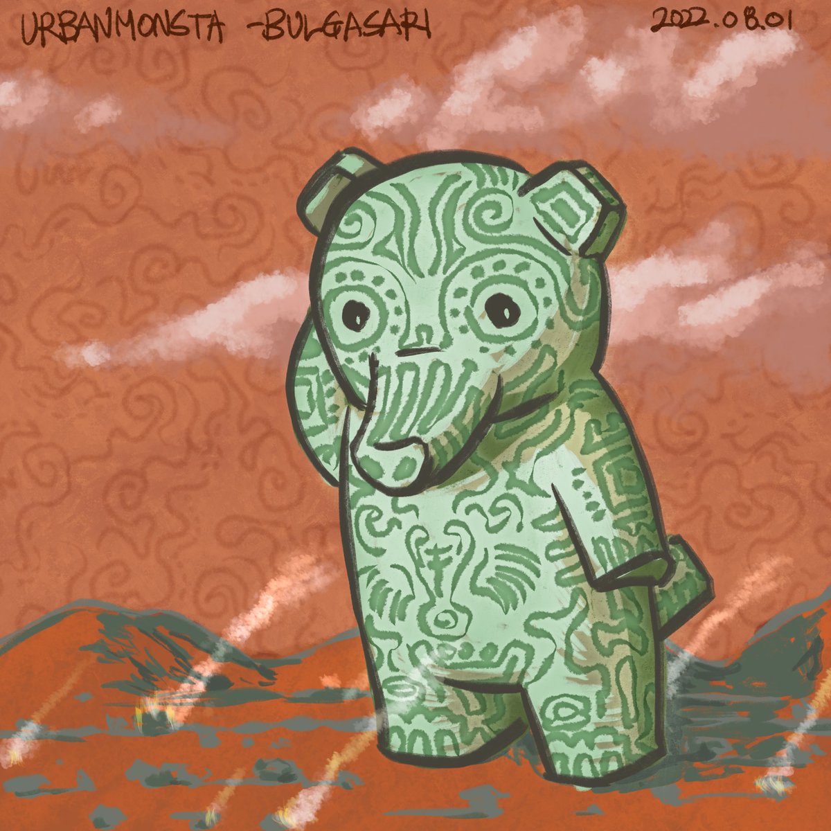 UrbanMonsta's tweet photo. UrbanMonsta [BULGASARI : DISASTER]

#drawingart #painting #bulgasari #불가살이 #어반몬스타 #어반몬스터 #urbanmonsta #urbanmonster #doodle #illustration #characterdesign #toy #designertoys #arttoy #캐릭터 #아트토이 #낙서 #그림 https://t.co/BBzBDzHnsw