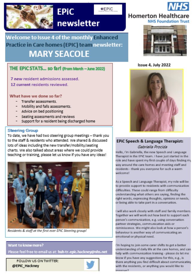 HHFT (NHSHomerton) / Twitter