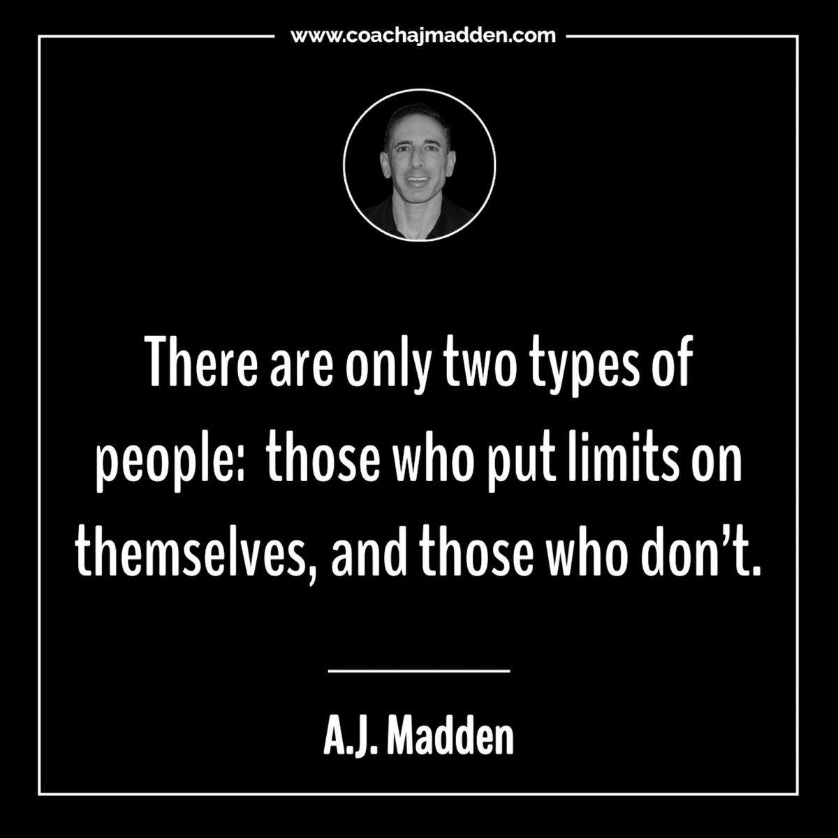 AJMadden1's tweet image. Most of our limits are in our mind.  We can step out of the invisible prison that our self-imposed limits put on us at any time.  The door is not locked.  It just takes thinking and trying different.

#limitless #thinkdifferent #trydifferent #limitingbeliefs #mindsetiseverything