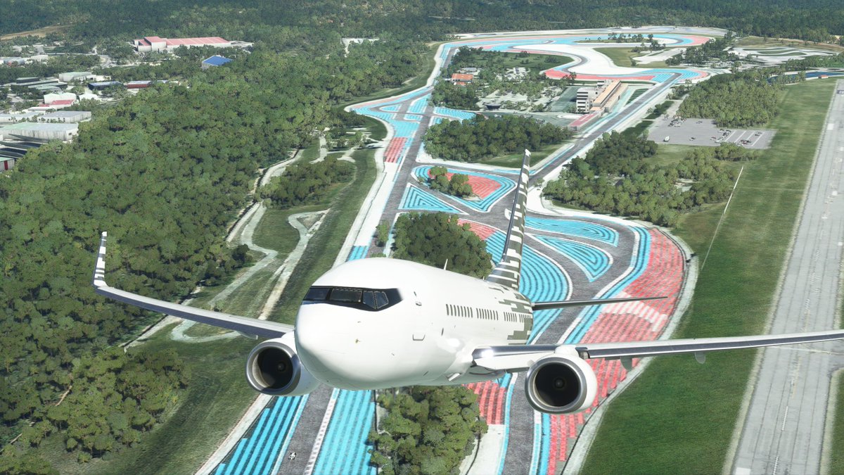 MaikelMcGiver's tweet image. Departing Le Castellet Airport (LFMQ/CTT) leaving the racetrack behind us for a flight to Budapest Airport (LHBP/BUD). This region has the highest degree of insolation in the country, making it an ideal location for solar power generation. #MSFS2020 #MSFlightSim #Flightsim #B737