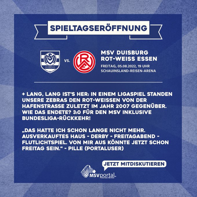 Msv Duisburg Vs Rot Weiss Essen Ubertragung 3 Liga Heute Live Im Tv Livestream Und Liveticker