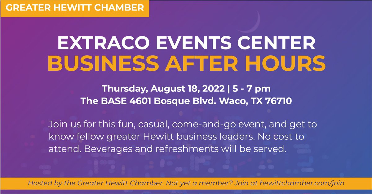 Another great networking opportunity coming up!  Save the date!!