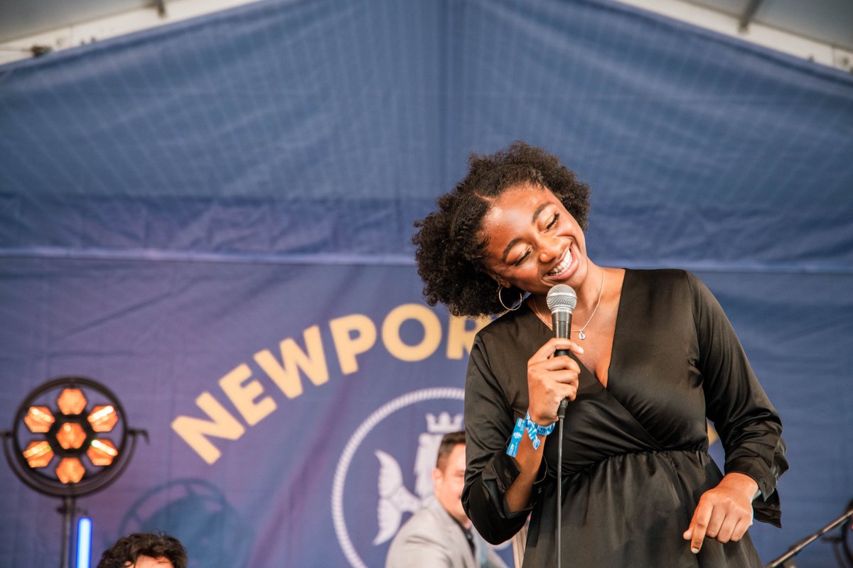 This journey to the <a href="/NewportJazzFest/">Newport Jazz Fest</a> was a long one!  After <a href="/SamaraJoy99/">Samara Joy</a> won top prize at our #SASSYAwards in 2019, the pandemic hit and she did not get to take the stage at the festival, part of her prize. Now, in 2022 we see her more mature and seasoned as a touring musician!