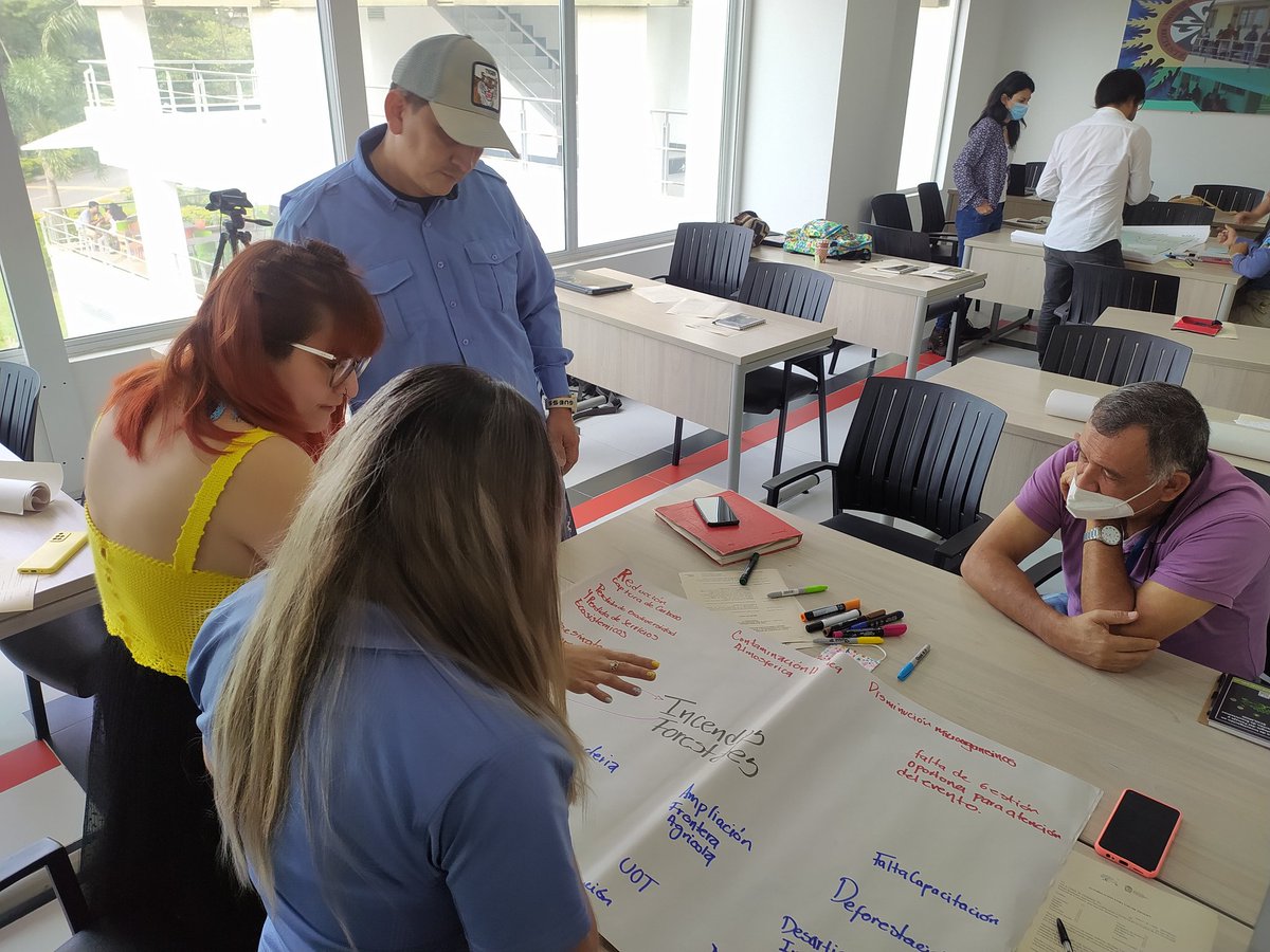 Ecolmod's tweet photo. En #BioFuegos #Vichada continuamos con nuestro ciclo de espacios participativos para la construcción de estrategias orientadas a la reducción de #IncendiosForestales 🔥
Hoy con actores institucionales regionales desde #Villavicencio https://t.co/ieZTQU91RU