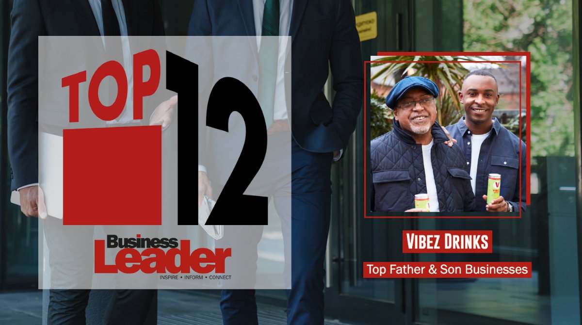 Congratulations to @vibezdrink for being named one of the top Father &amp; Son Businesses. 👏

Take a look at our #BLTop12 list here 👉 bit.ly/3cGvVVc