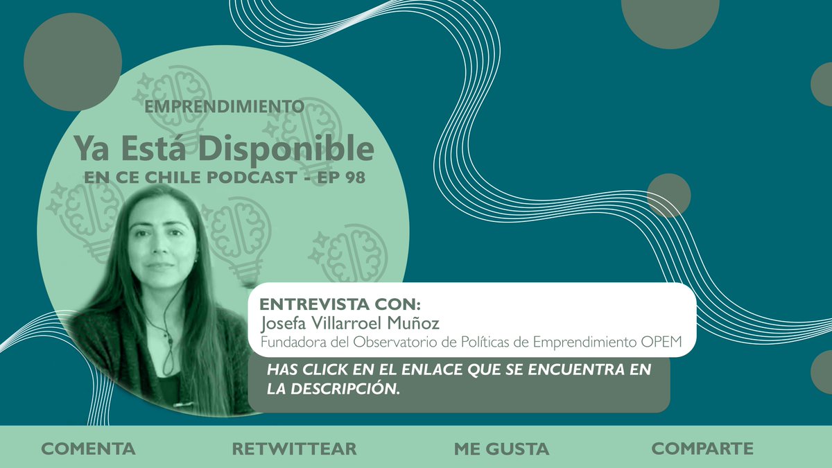 conempresarial's tweet image. 🎙️¿Es posible mejorar la gestión de los instrumentos de apoyo del Estado para los emprendedores/as y mipymes? @JosVillarroel , nos comenta hoy en #CEChile sobre este interesante tema.
👉📻open.spotify.com/episode/2Z5GOm…