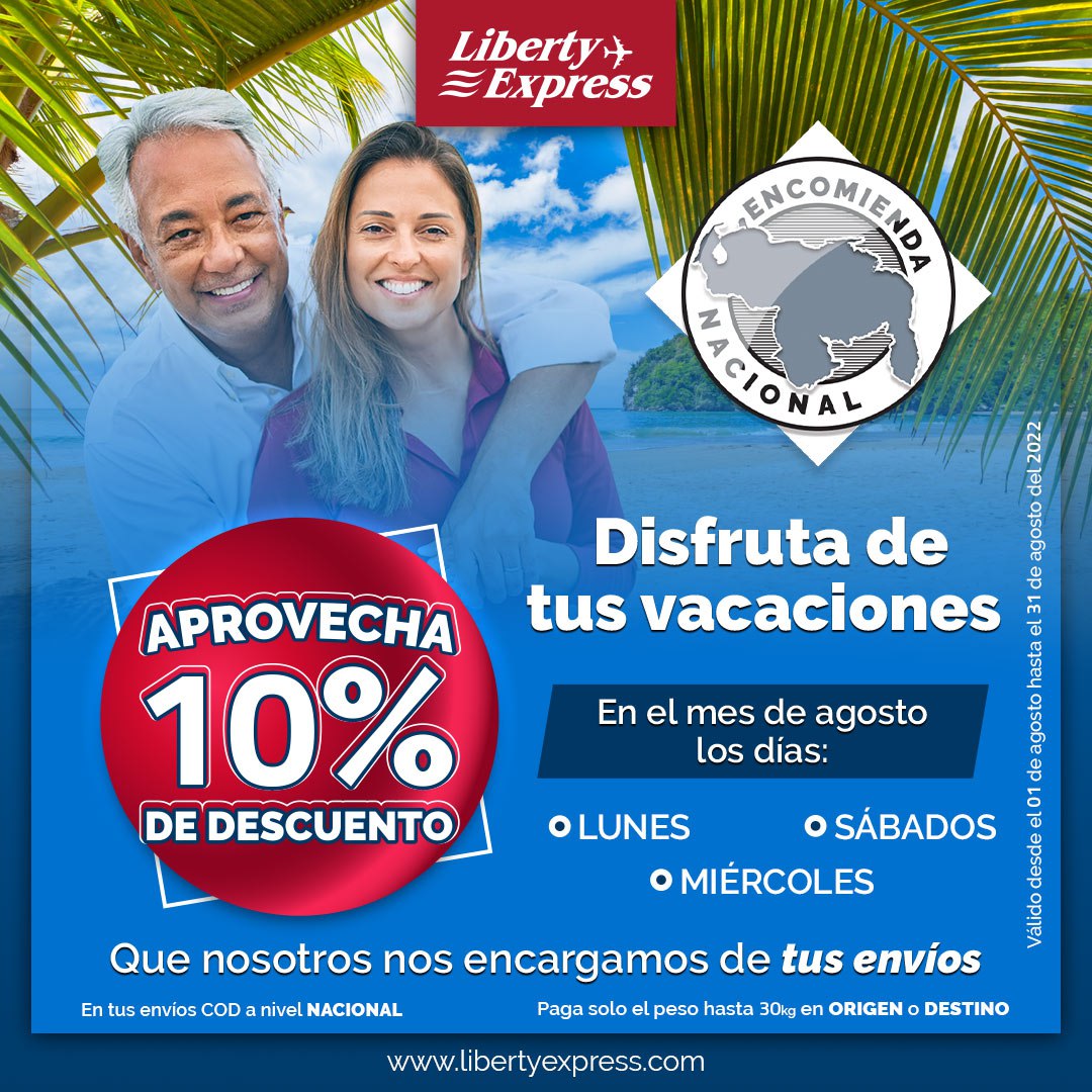 Liberty Express on Twitter "😎¡Disfruta de tus vacaciones y