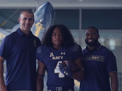 Enjoyed my visit up at the Naval Academy! Looking forward to return!⚓️#GoNavy @NavyCoachYo @Coach_MarcusT @NAVYCoachKen