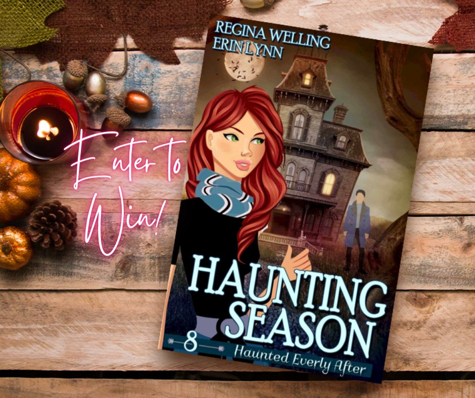 WriterGirlErin's tweet photo. Want to score a FREE ebook copy of my new release, Haunting Season, the 8th book of the Haunted Everly After Mysteries?!? 
👻🐕❣❤💕🦇🎃🦃🧹🌈🍕🍦📚📕📖
https://t.co/6mr2LNHblJ https://t.co/dZVvdsPOLd