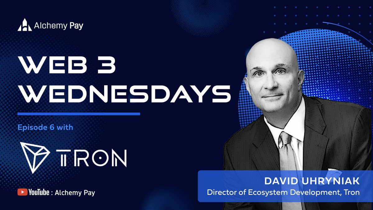 TRON DAO (@trondao) on Twitter photo 📺 👀 Most recent #Web3 Wednesdays with <a href="/AlchemyPay/">Alchemy Pay|$ACH: Fiat-Crypto Payment Gateway</a> came out - here's the full recap! 💡
🗣️ Listen to Dave's insights about the differences between web 1️⃣, 2️⃣ & 3️⃣..
📍 #TRON contributions to Web3 🛠️..
🤔 & Web3 risks & importance.
⬇️ WATCH HERE ⬇️
youtu.be/c7V7CvneWIs 📺 👀 Most recent #Web3 Wednesdays with <a href="/AlchemyPay/">Alchemy Pay|$ACH: Fiat-Crypto Payment Gateway</a> came out - here's the full recap! 💡
🗣️ Listen to Dave's insights about the differences between web 1️⃣, 2️⃣ & 3️⃣..
📍 #TRON contributions to Web3 🛠️..
🤔 & Web3 risks & importance.
⬇️ WATCH HERE ⬇️
youtu.be/c7V7CvneWIs