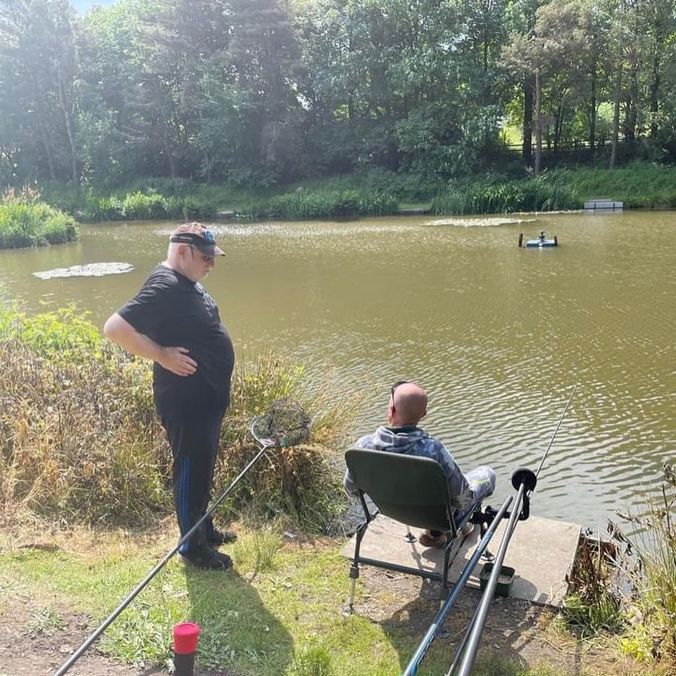 #socialprescribing with <a href="/PennineCareNHS/">Pennine Care NHS FT</a> . 
Amazing to see that the health professionals have taken onboard of how beneficial our sessions truly are. The regular feedback we receive from the professionals in regards to the progress of their patients is out of this world. #fishing