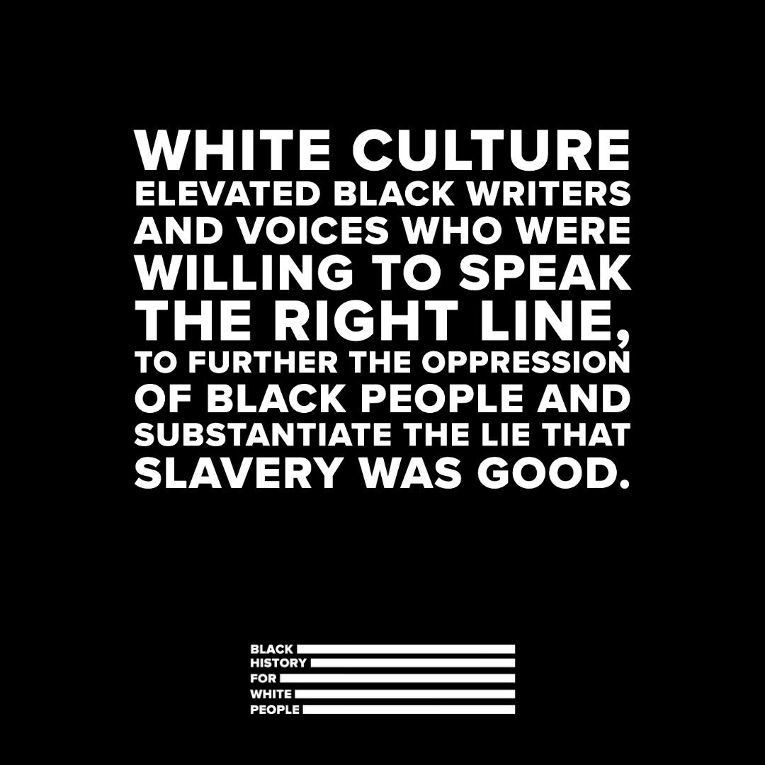 There was an implicit bribe: Substantiate white supremacy or pick cotton.

#BlackHistory #For #WhitePeople #History #AmericanHistory #USHistory #USA