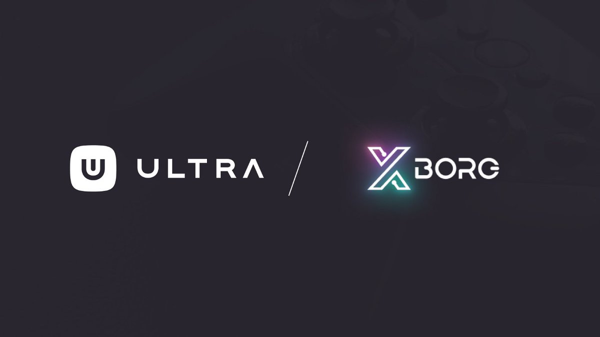 XBorgHQ's tweet photo. We’re super excited to announce our partnership with @ultra_io to build the next generation of gaming 🎮

Read more: https://t.co/sGna14VRfm https://t.co/yriBe4bKYk