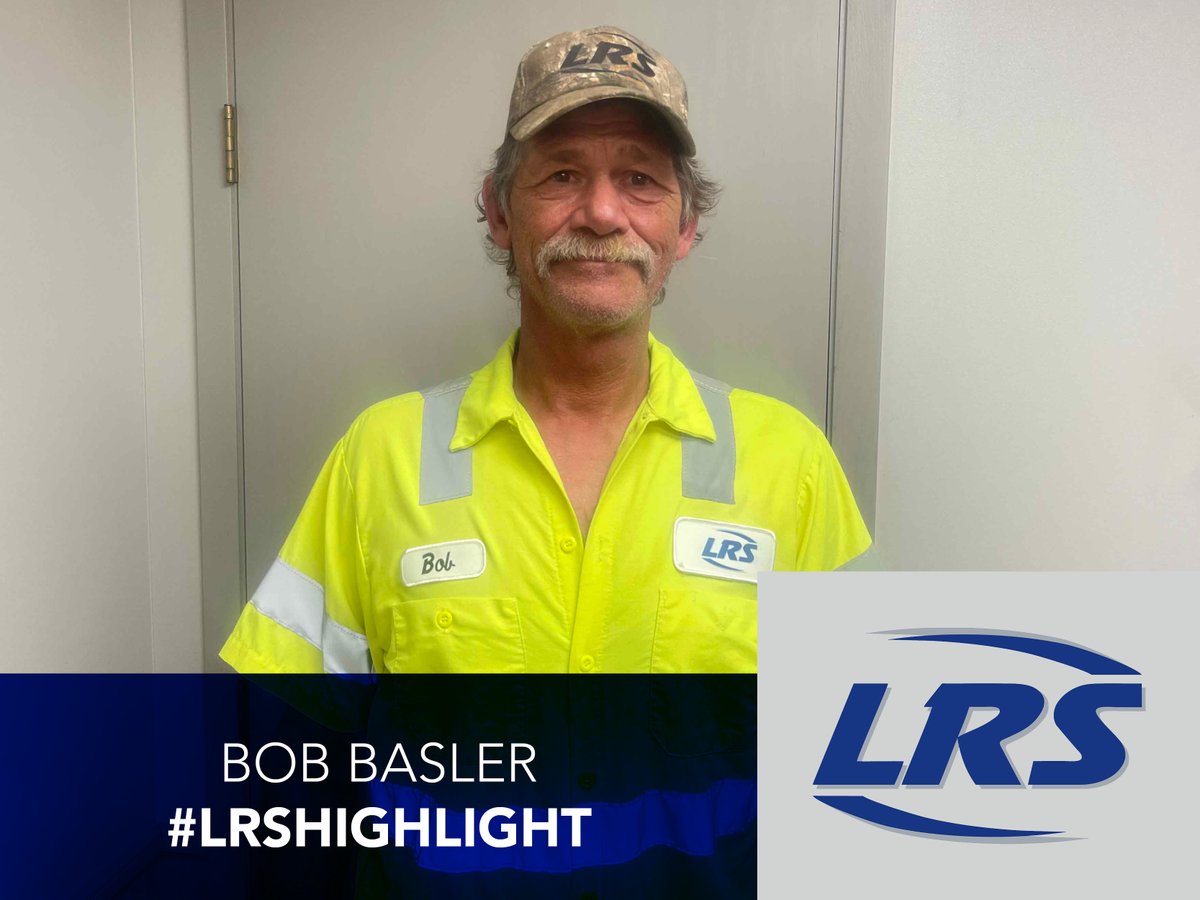 LRSrecycles's tweet photo. This week's #LRShighlight is roll-off driver, Bob Basler. Bob is great at finding more ways for our drivers to be safe and he has not had any incidents in the 17 years that he has driven a roll-off truck. Bob, thank you for all of your hard work and dedication at LRS! #LiveSafety https://t.co/QsosXgLFTB