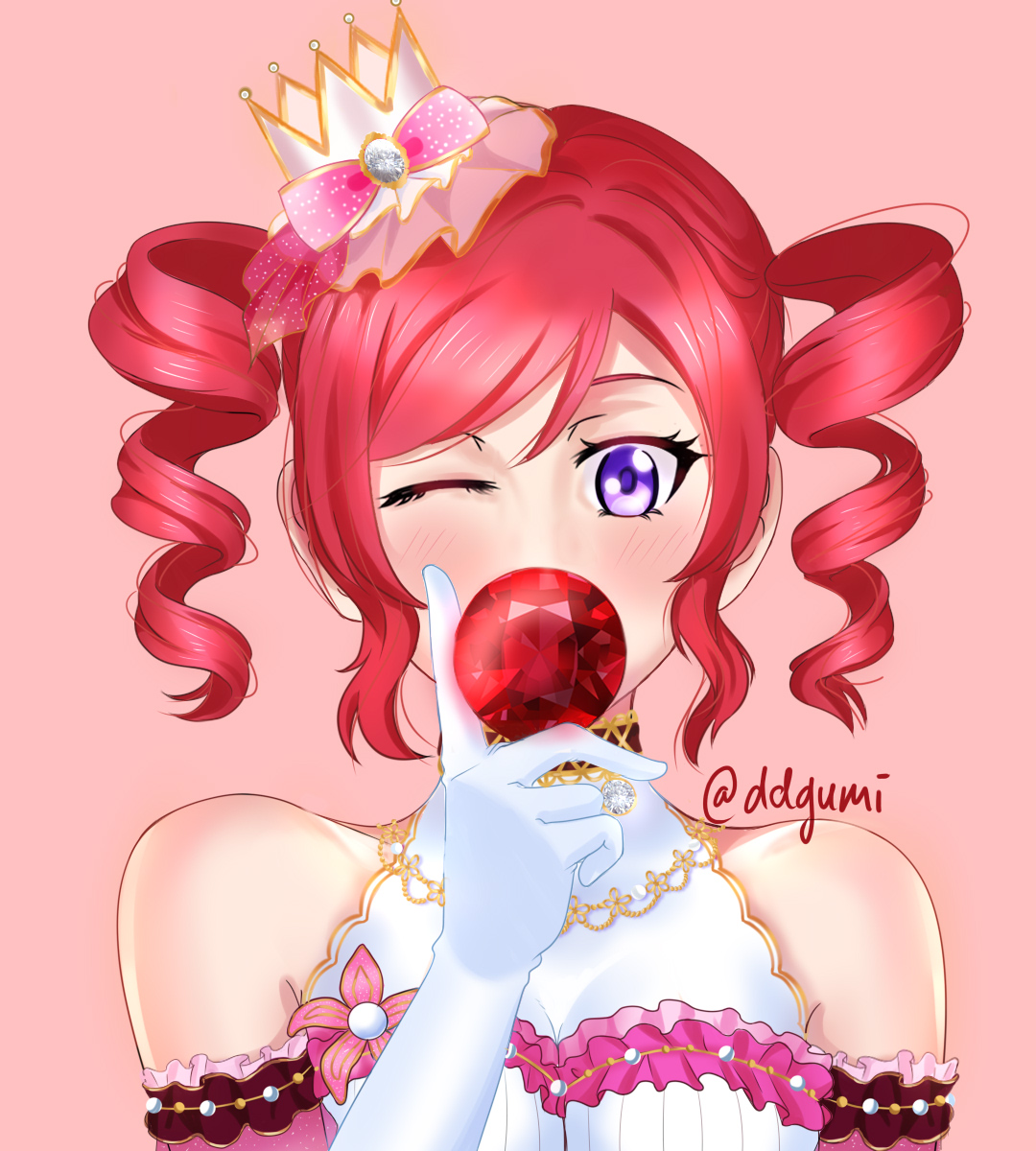 ddgumi's tweet photo. Red Princess - Nishikino Maki

#lovelive #西木野真姫 #ラブライブ #artidn https://t.co/6s65vUaw88
