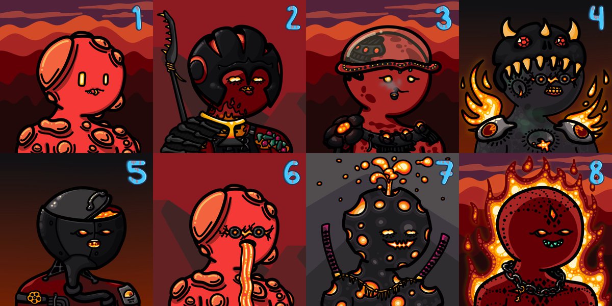 cyberkidzclub's tweet image. GM #Tezos 

Whats your Volcanic mood today? 🥵😅🔥

#CyberKidz #CleanNFT