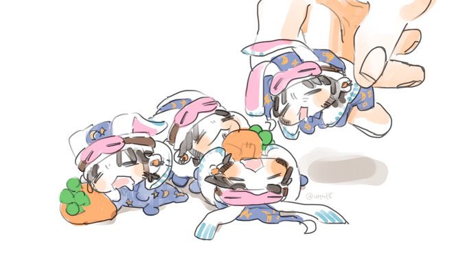 「rabbit costume」 illustration images(Latest｜RT&Fav:50)｜3pages