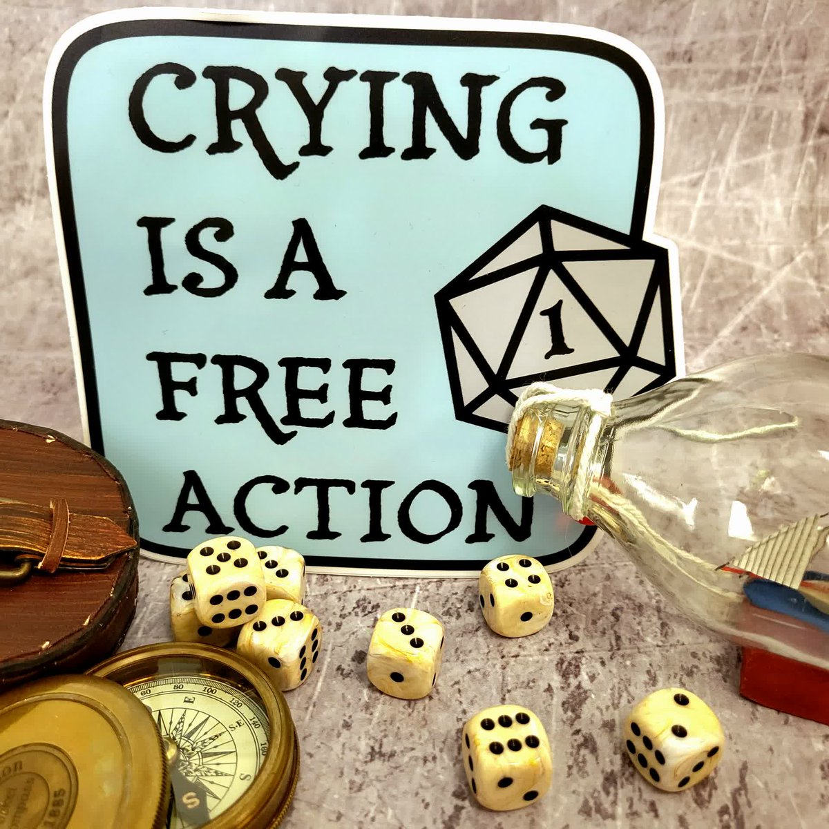 FastStickers's tweet photo. Some solid advice if you ask me

Get your cust D&amp;D stickers today! Order through the link in our bio

#cryingisfree #d&amp;d #freeaction #stickers #faststickers #customstickers #youstickers #diecutstickers #goodadvice https://t.co/okQKacnFKo