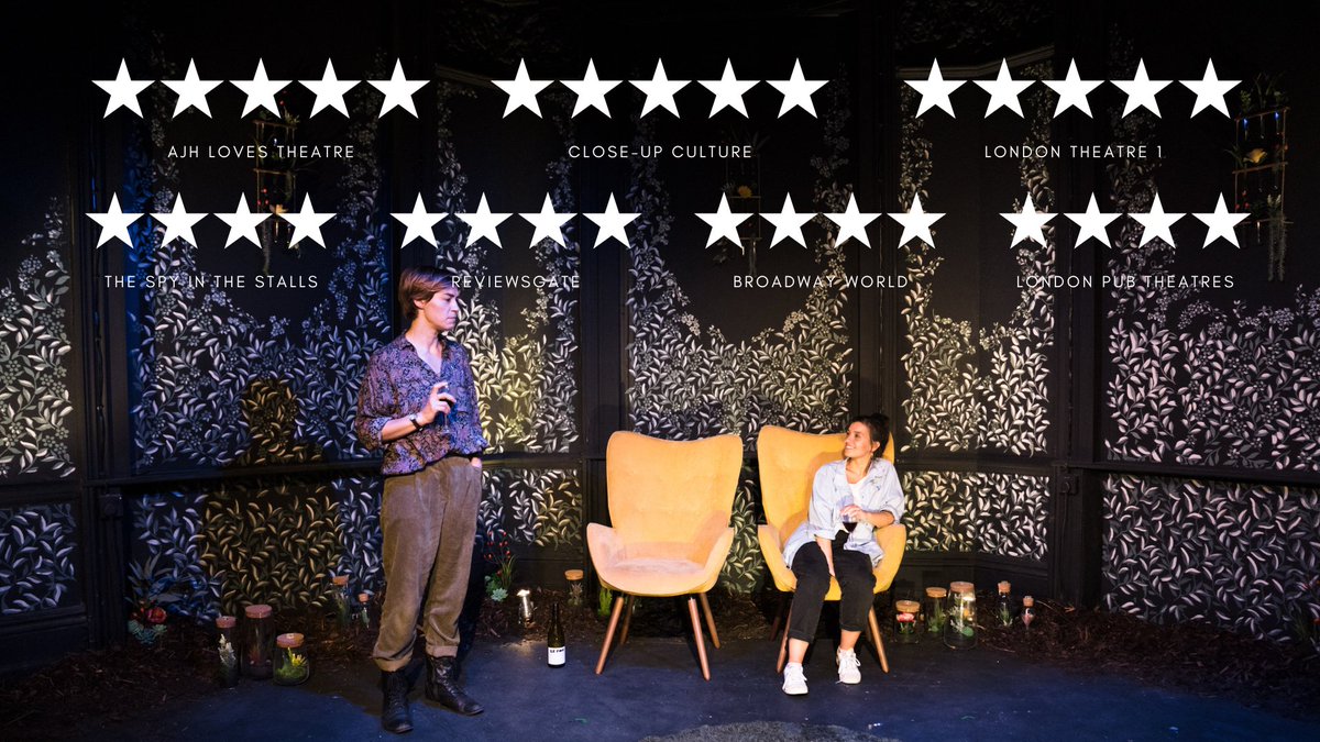 #ICYMI last week @closeupculture called Pennyroyal 'eighty minutes of sheer delight' 🤩 We've had fantastic reviews for the world premiere of @lucyroslyn's play at @finborough! You can catch it until 6 August - book now: tinyurl.com/pennyroyalbook…