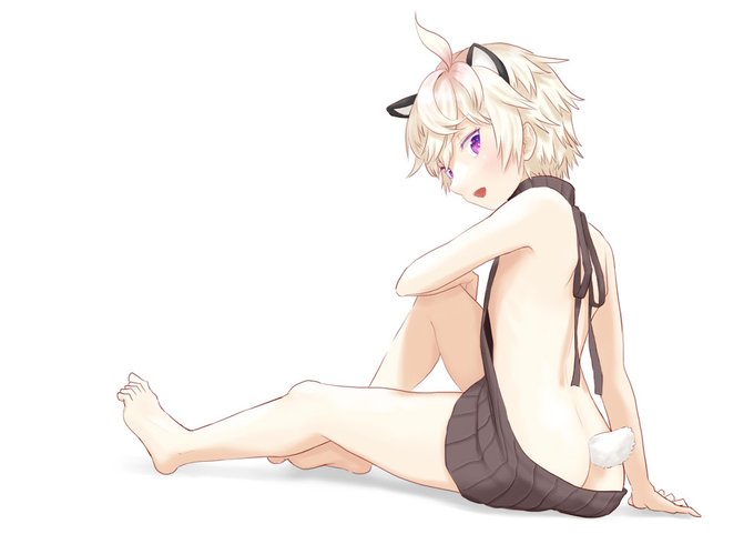 男の子描いたつもりんご 