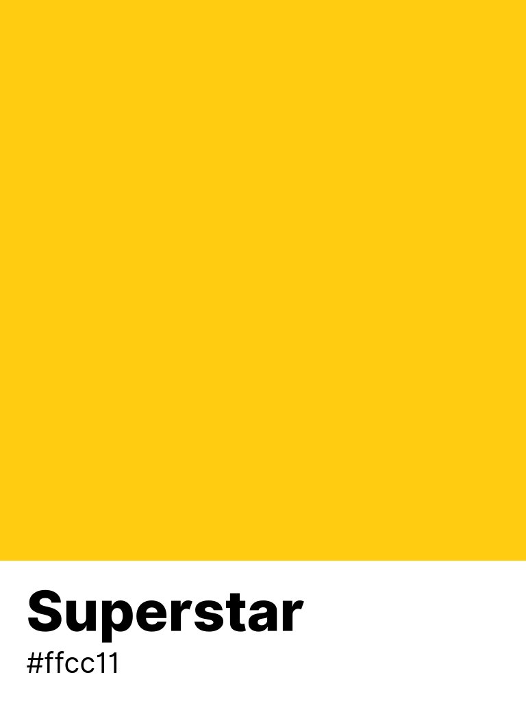 color_parrot's tweet photo. #Superstar #ffcc11 https://t.co/ae3MvnS3e8 https://t.co/7Ka2vSHozB
