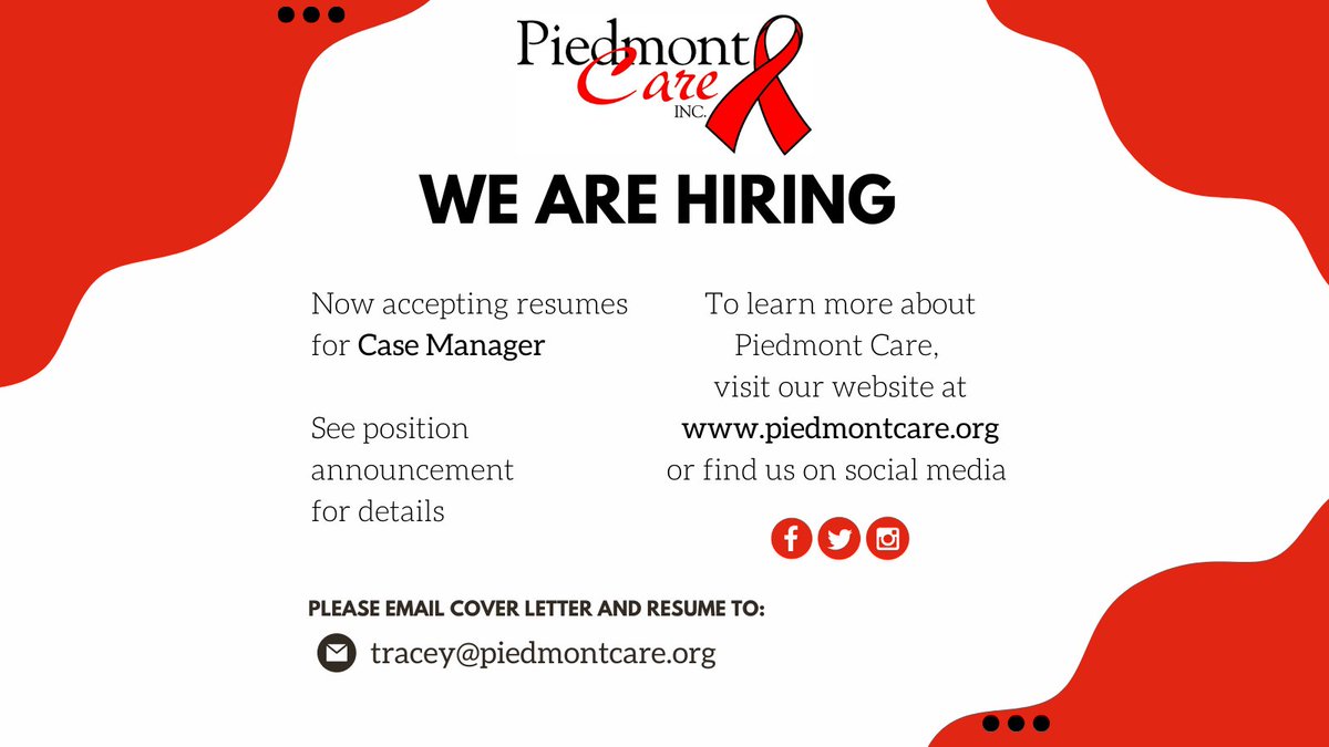 Now hiring!! 

Feel free to share!

#nowhiring