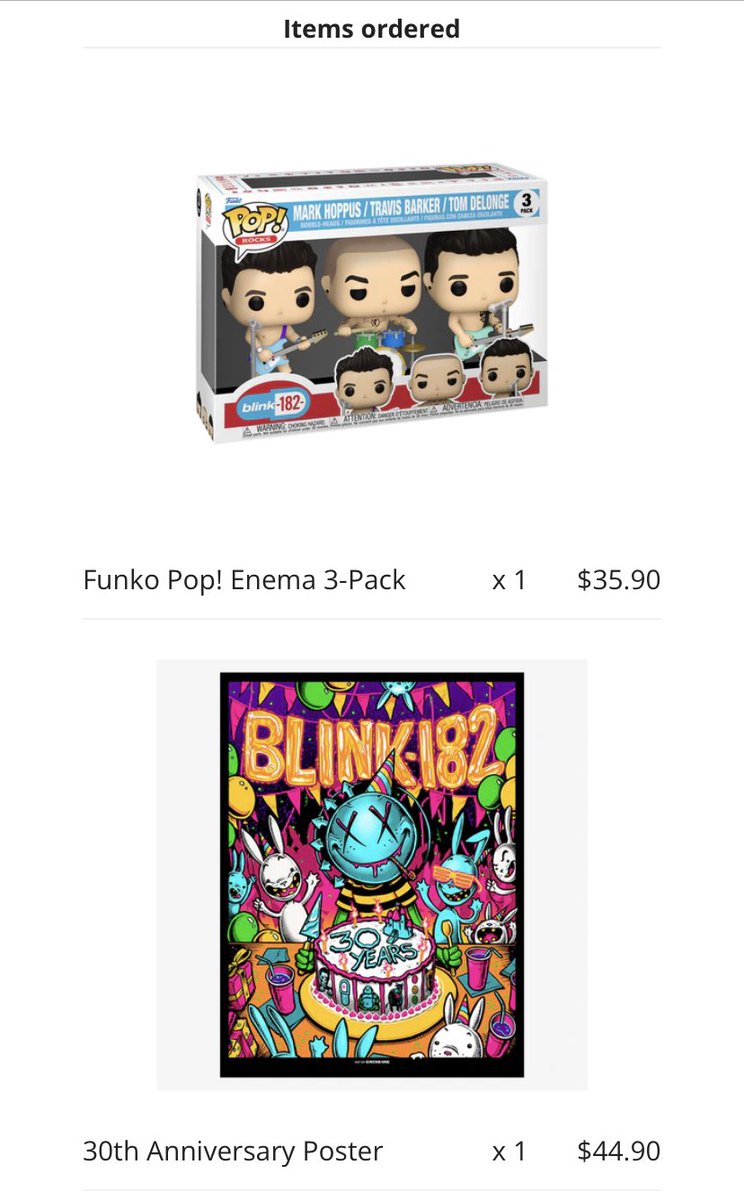 davepolicare's tweet photo. Thanks @blink182 https://t.co/FpRM2LxCTA