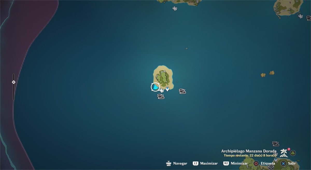 its_kyradesu's tweet photo. ⭐️ Guía Rápida ⭐️ 6 Cofres ocultos por el Archipiélago #GenshinImpact 
1) Solución: Cavar en la isla de Klee. https://t.co/0TCSlszsJG