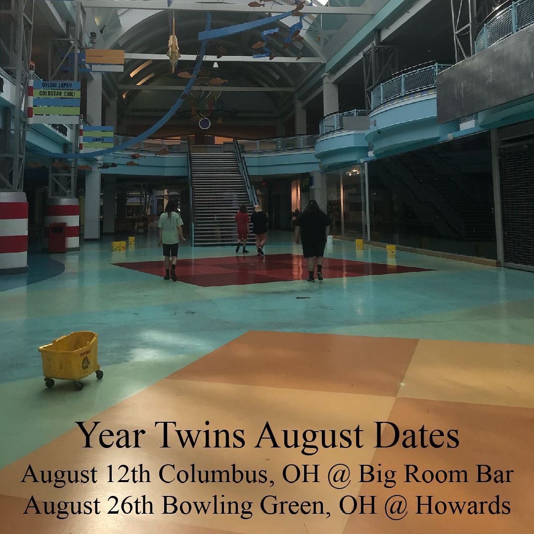 yeartwins's tweet image. August is gonna be… swag af 😎

August 12th @BigRoomBar w/ @AnotherOneDown_ Forever Unknown &amp;amp; @ACureforLoveOH 

August 26th @ Howards (BG,OH) w/ @equipment_ohio &amp;amp; @ogbertthenerdnj