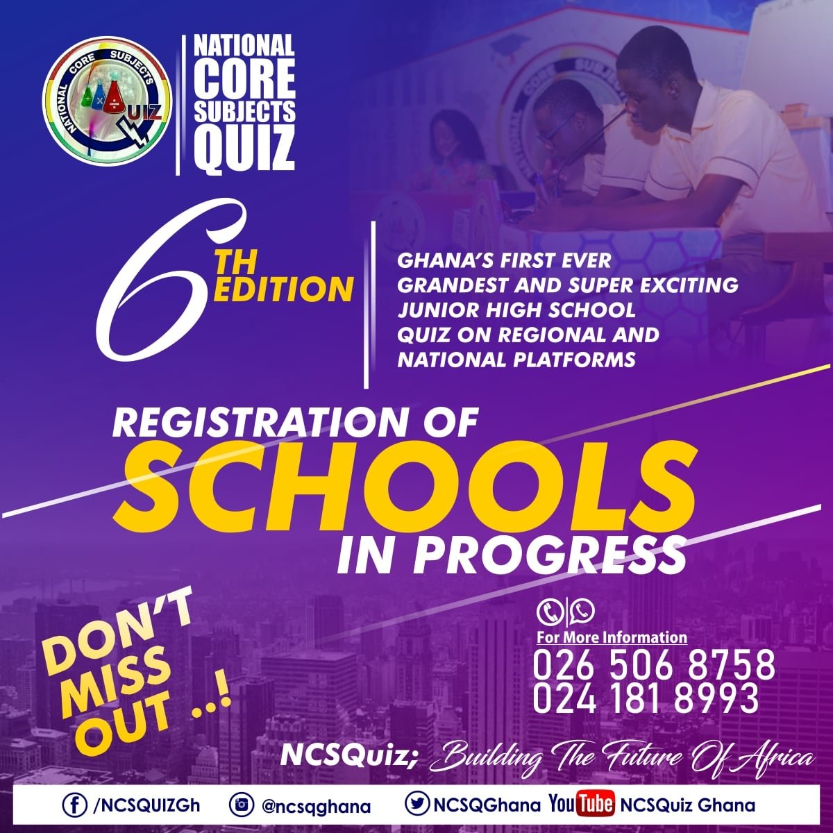 NCSQGhana's tweet photo. HAPPY NEW MONTH! At all times, remember that "FAILURE IS NEVER AN OPTION!" #itisAlwaysPossible #MakeEveryDayCount ALWAYS STEP OUT IN UNIQUENESS irrespective of the challenges and NEVER CEASE TO STEP UP the GAME. Win At All Times. Enjoy #August2022 #NCSQuiz2022 #NCSQuiz https://t.co/569KXYEcXr
