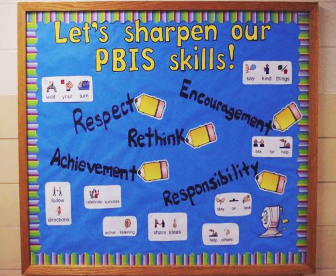 We ❤️ getting to see all the creative ways that schools display their PBIS expectations. Snap a 📸 of what they look like in your building, drop it in the comments or tag us in a post, &amp; we'll retweet our favorites! 

#EduTwitter #TeacherTwitter #PBIS