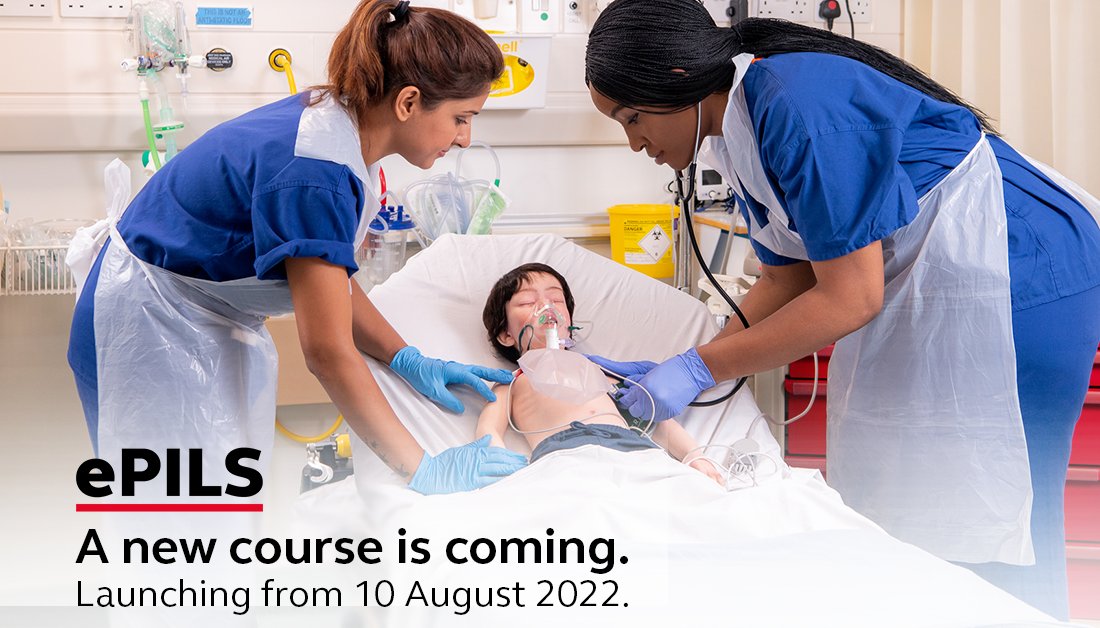 Coming soon: a new course for our PILS course portfolio – ePILS! It's a flexible way of learning skills in Paediatric Immediate Life Support which blends e-learning with face-to-face workshops. If you're a Course Centre who'd like more info, get in touch: bit.ly/3vjY5fm