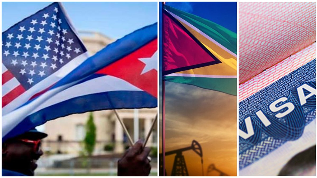 Embajada de EEUU en Cuba se refiere a la tramitación de visados de inmigrante en Guyana  bit.ly/3BFVgca