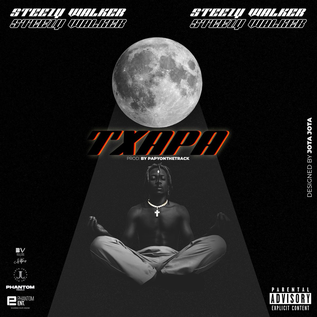 phantom_entmz's tweet photo. @SteezyWalker0 não para de fazer história, desta vez o artista traz-nos a faixa #txapa, que faz parte da sua mais nova coletânea #Moon 🌑📌 

Ouça agora em todas plataformas digitais 🚨📀

https://t.co/dYOoDpw4KZ

#phantoment #steezywalker #txapa #Moon https://t.co/bPBNaU7b9n